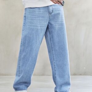 Ben Martin Men Jeans || Baggy Fit Jean's for Man || Loose Fit High Rise Denim || Stretchable Casual Wear Jeans || Dance Rap Rapping Style Pant for Men || Denim Cotton Jeans (0)